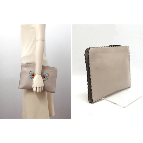 Fendi Bag Clutch Monster Bugs Eye - Picture 1 of 3